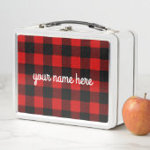 Aangepaste rode buffeldoos (In situ)