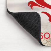 Aangepaste rode draak Muismat (Hoek)