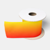 Aangepaste Rode Ombre Satijnen Lint (Spoel)