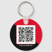 Aangepaste rode promotionele zakelijke Logo-brande Sleutelhanger (Achterkant)