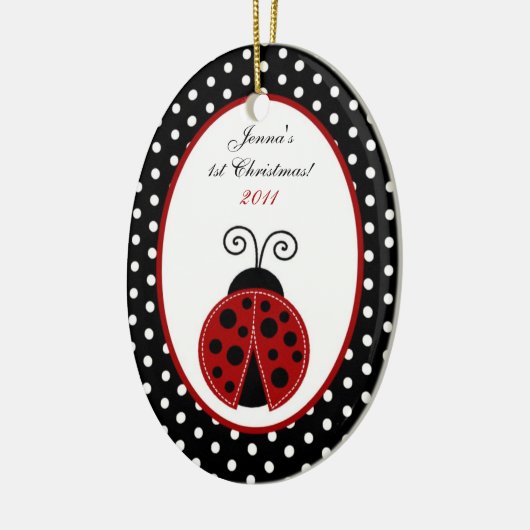 Aangepaste rode versiebug voor aangepaste versieri keramisch ornament (Links)