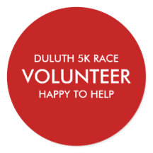 Aangepaste rode vrijwilliger