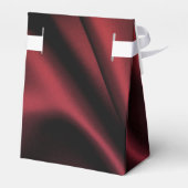 Aangepaste rode zijde bruiloft gunst doos bedankdoosjes (Achterkant)