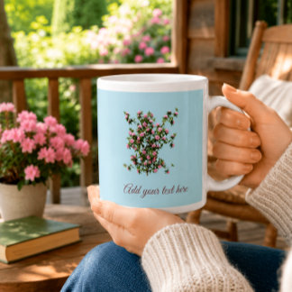 Aangepaste Rododendron Bloementuin Grote Koffiekop