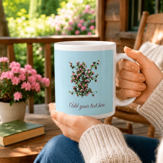 Aangepaste Rododendron Bloementuin Grote Koffiekop