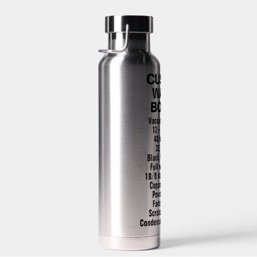 Aangepaste Roestvrij staal & Koper Vacuümfles Waterfles (Rechts)