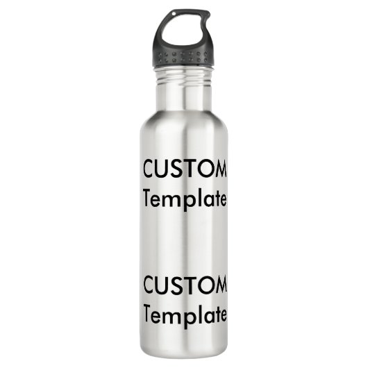 Aangepaste Roestvrij staal Waterfles Grote 24oz. Waterfles (Voorkant)