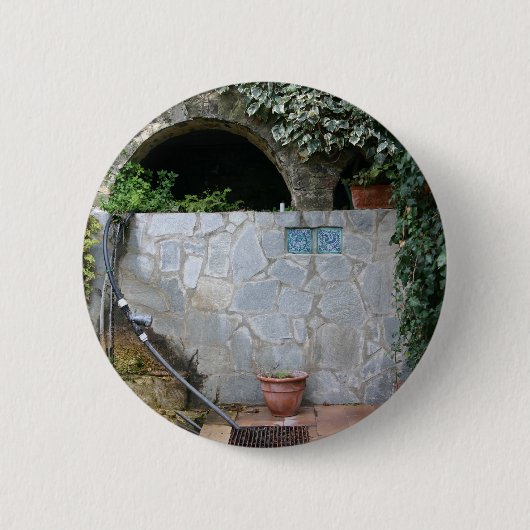 Aangepaste Romantic Italië-knop Ronde Button 5,7 Cm (Voorkant)