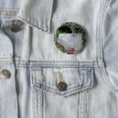 Aangepaste Romantic Italië-knop Ronde Button 5,7 Cm (In situ)