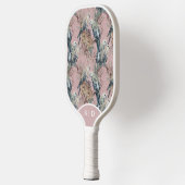 Aangepaste Romantische Australische Bleekkop Rosel Pickleball Paddle (Links)