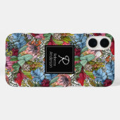 Aangepaste romantische Australische zomerbloemen Case-Mate iPhone Case (Achterkant (horizontaal))