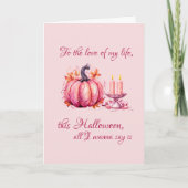 Aangepaste romantische Victoriaans grappige verras Kaart (Voorkant)