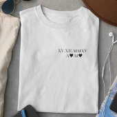 Aangepaste Romeinse nummerdatum Jubileum T-shirt