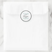 Aangepaste ronde bedrijfstickers – Logo-label Sticker (Tas)