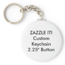 Aangepaste ronde Button Sleutelhanger sleutelgroep