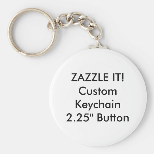 Aangepaste ronde Button Sleutelhanger sleutelgroep (Voorkant)