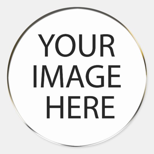 Aangepaste ronde envelop voor afdichtingen/Sticker Ronde Sticker (Voorkant)