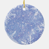 Aangepaste Ronde Foto Kerst Ornament (Achterkant)