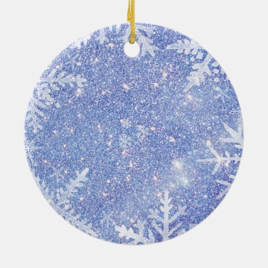 Aangepaste Ronde Foto Kerst Ornament (Achterkant)