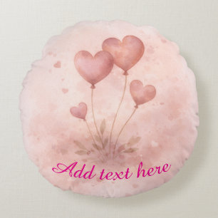 Aangepaste Ronde Hart Ballon Kussen