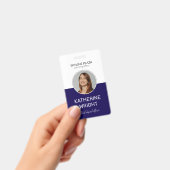 Aangepaste ronde ID naam van werknemer foto Badge (Handheld)