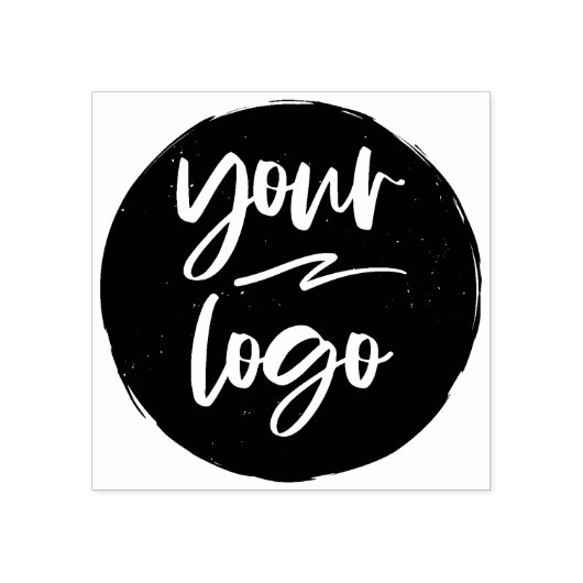 Aangepaste ronde Logo Business Design Uw eigen bed Rubberstempel (Afrduk)