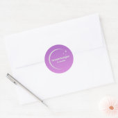 Aangepaste ronde Logo Sticker (Envelop)