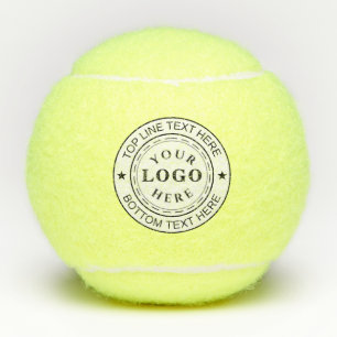 Aangepaste ronde logo tekst stijlvolle tennisballe tennisballen