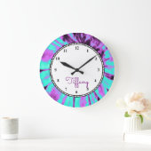 Aangepaste, ronde-schijfkleuren grote klok (Huis)