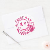 aangepaste ronde Sticker (Envelop)