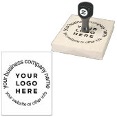 Aangepaste Ronde zakelijke Logo Modern Rubberstempel (Gestempeld)