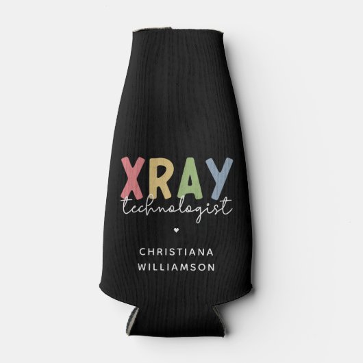 Aangepaste Röntgenlaborant Röntgenlaborant Geschen Flesjeskoeler (Voorkant)