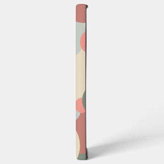 Aangepaste rood-groene molecule Samsung Phone Case Samsung Galaxy Hoesje (Linkerkant)