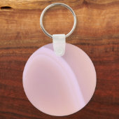 Aangepaste Roos roze kristalfeestvieren Sleutelhanger (Voorkant)