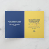 Aangepaste rosie - de riveter krijgt een boorkaart feestdagen kaart (Binnen)