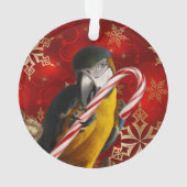 Aangepaste rotfoto's voor- en achterzijde ornament (achterkant)