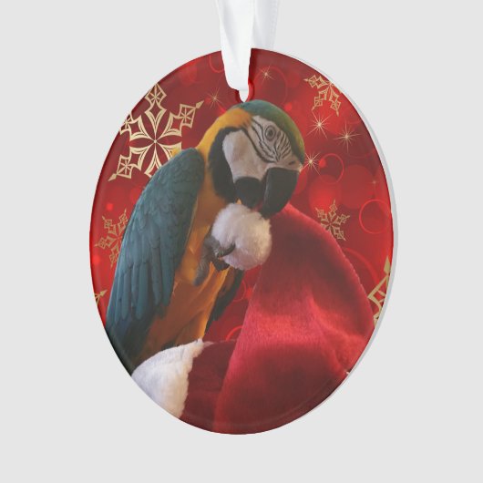 Aangepaste rotfoto's voor- en achterzijde ornament (voorkant)