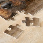 Aangepaste Rottweiler Puppy Dog Legpuzzel (Zijkant)