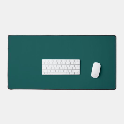 Aangepaste Royal Emerald Desk Mat - Luxe & Elegant (Keyboard & Muis)