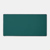 Aangepaste Royal Emerald Desk Mat - Luxe & Elegant (Voorkant)