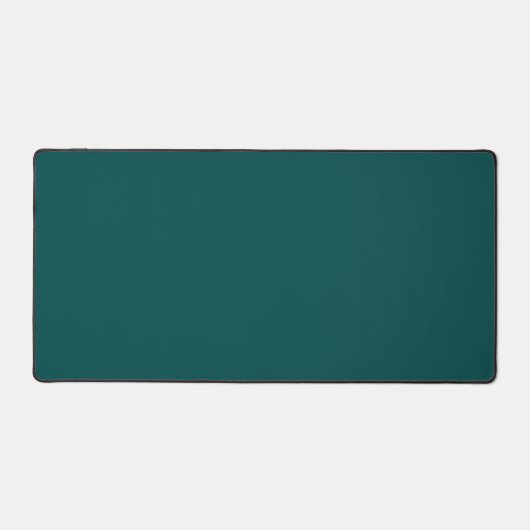 Aangepaste Royal Emerald Desk Mat - Luxe & Elegant (Voorkant)