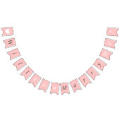 Aangepaste roze aanzoek thuis zal je met me trouwe vlaggetjes (Alle)