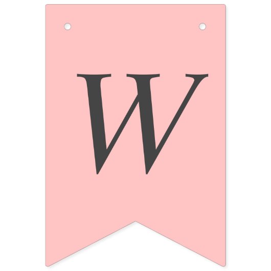 Aangepaste roze aanzoek thuis zal je met me trouwe vlaggetjes (Tweede vlag)