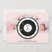 Aangepaste Roze Astrologie Zon Maan Geboorte Aanko Kaart (Voorkant)