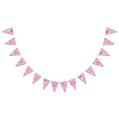 Aangepaste roze Ballerina Birthday Banner (Alle)