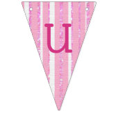 Aangepaste roze Ballerina Birthday Banner (Derde vlag)