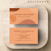 Aangepaste Roze Beige Bruin Esthetische Profession Visitekaartje