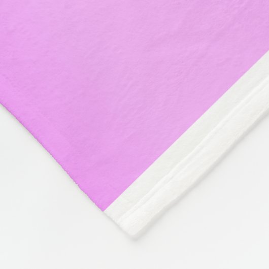 Aangepaste roze bewustwording Amerikaanse vlag Fleece Deken (Hoek)