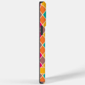 Aangepaste roze blauw geel Paarse diamant geometri Case-Mate iPhone Case (Achterkant / Rechts)