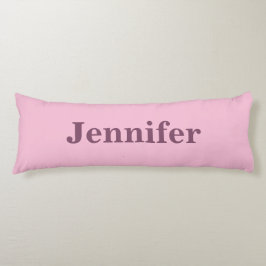 Aangepaste roze bloesem comfort kleur lichaamskussen